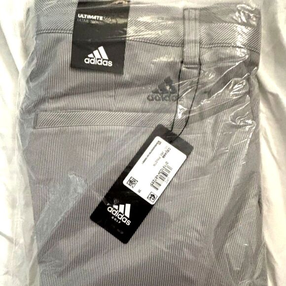 ADIDAS Men's Ultimate 365 Golf Shorts, Pinstripe, Size 38-NWT - Picture 1 of 4